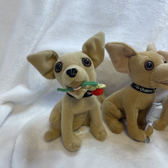 Taco Bell trio bundle Yo Quiero Taco Bell chihuahuas - Picture 2 of 12